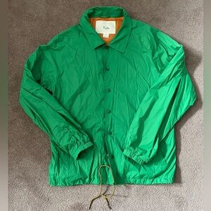 Koto Men's Vibrant Green Windbreaker